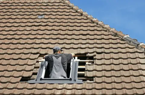 Pose de velux - Blacé